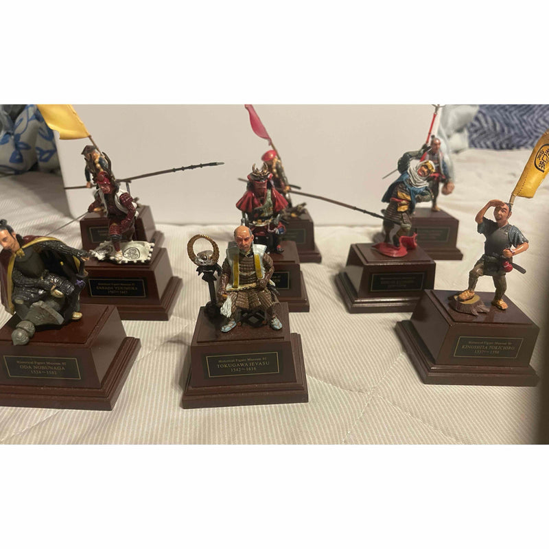 Kaiyodo Historical Figure Museum Sengoku Figures 9-Figure Set...