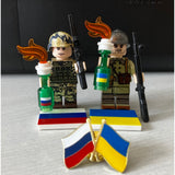Ukrainian fighters, Russian fighters, Molotov cocktails, Zelensky, Putin...