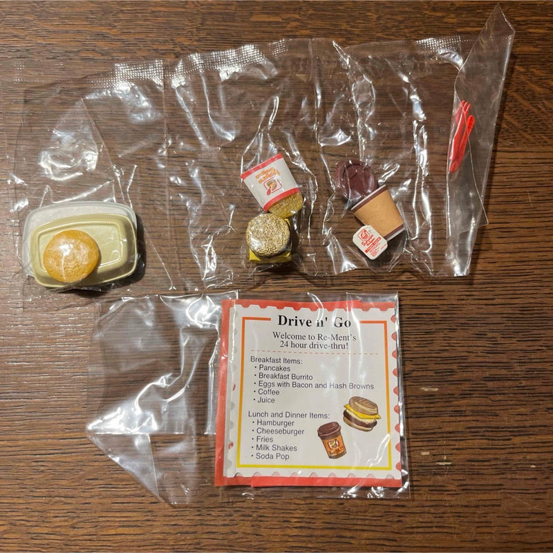 Re-Ment Fun Meal Miniatures