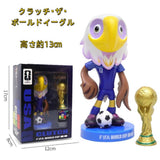 2026 FIFA World Cup Mascot Clutch USA Figure...