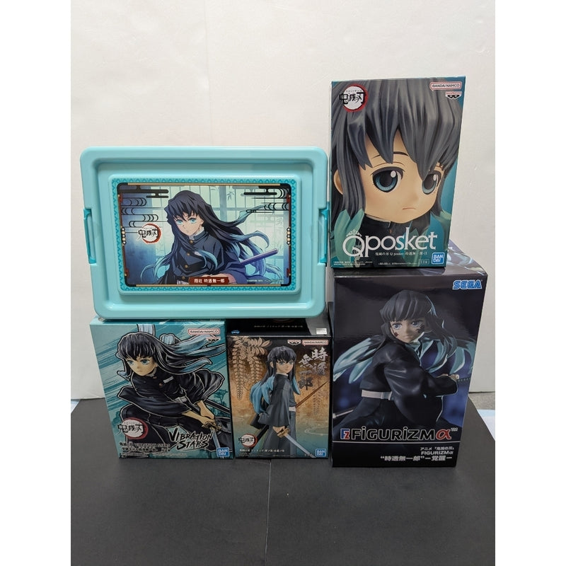 [Brand New, Unopened] Demon Slayer: Kimetsu no Yaiba Tokito Muichiro Figure (4 figures) & Conte...