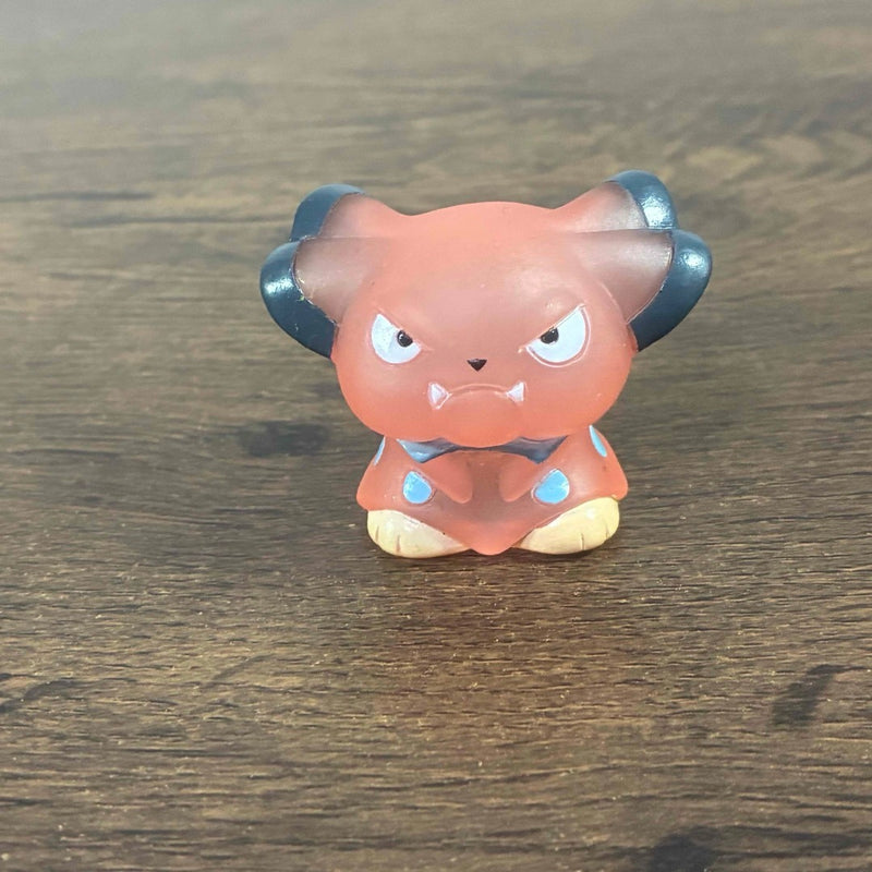 Pokemon Finger Puppet Blue Clear Figure Heisei Retro