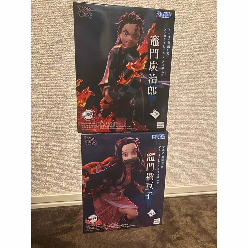 Demon Slayer XrossLink Figures: Tanjiro Kamado & Nezuko Kamado (2 types)...