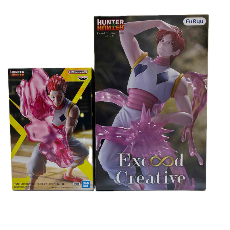 [Brand New, Unopened] Hunter x Hunter Figures (2 pieces): Hisoka (GI)...