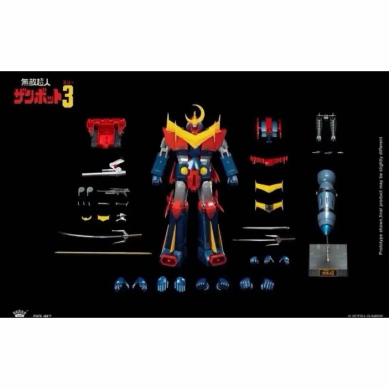 King Arts Invincible Super Man Zambot 3 DFS087 Alloy Action Figure...