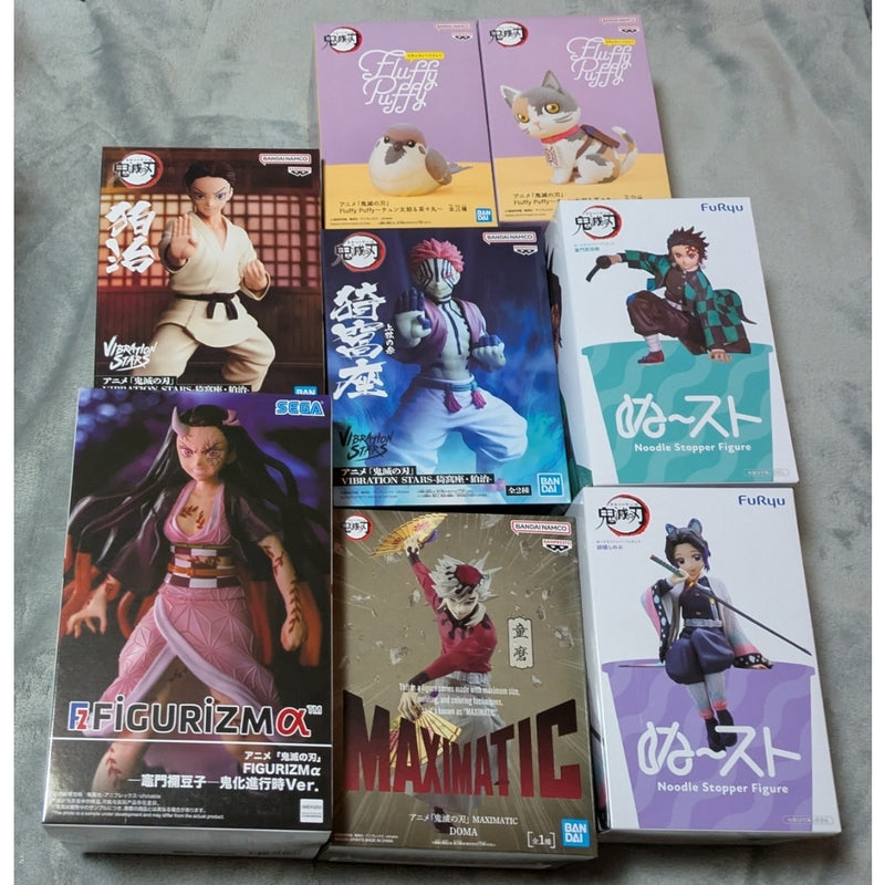 Demon Slayer: Kimetsu no Yaiba Figures - Set of 6 (Bundle Sale)