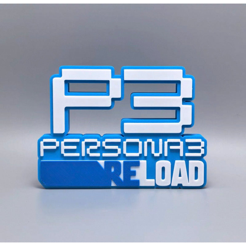 Persona 3 Reload Logo Figure Title Logo Logo...