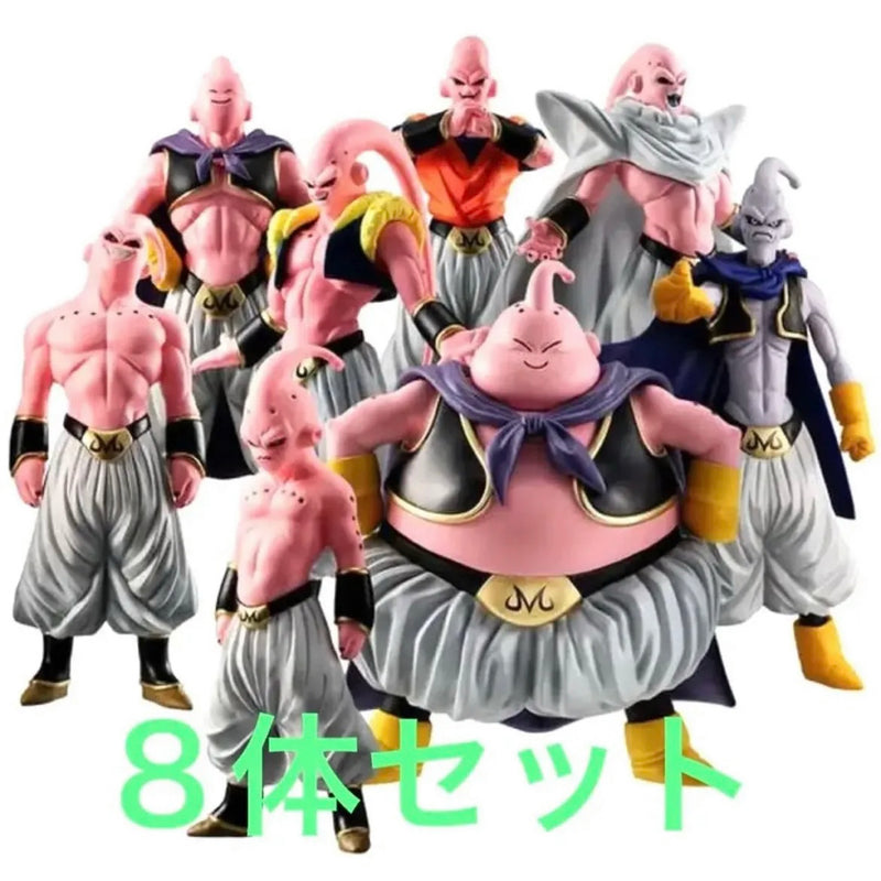 Dragon Ball Z Majin Buu Figure Set of 8 (Brand New)...
