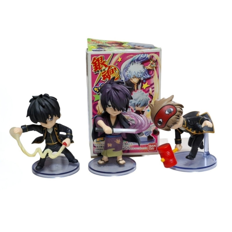 Gintama Figure Set of 3: Hijikata Toushirou, Okita Sougo, etc.