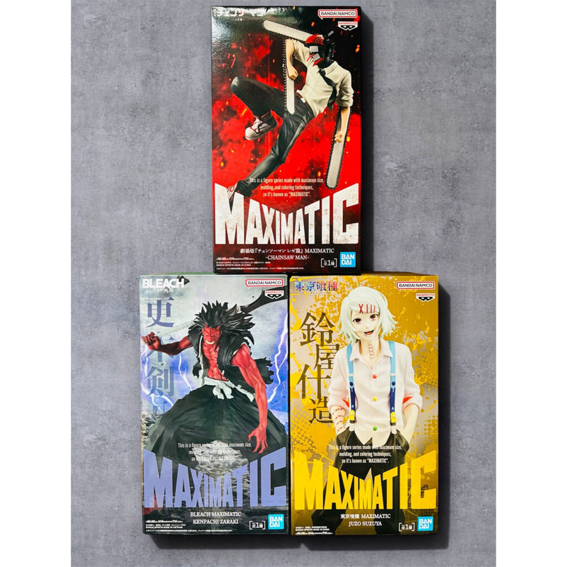Popular anime character prize figure 3-piece set MAXI...