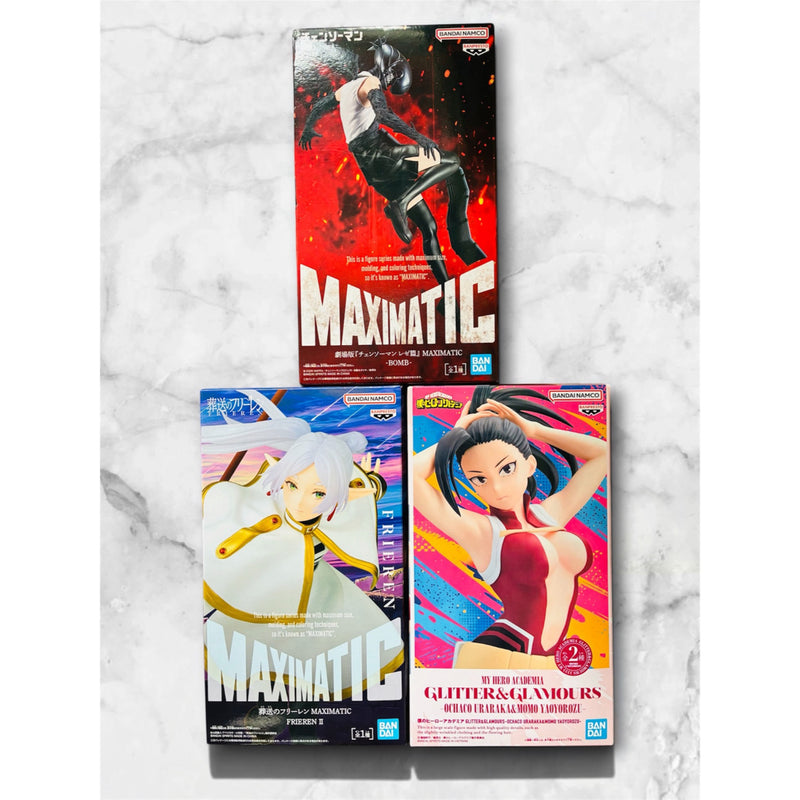 Beautiful Girl Character Figure 3-Piece Set: Bomb from Frieren...