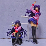 Two types of Hitagi Senjougahara capsule figures (from 