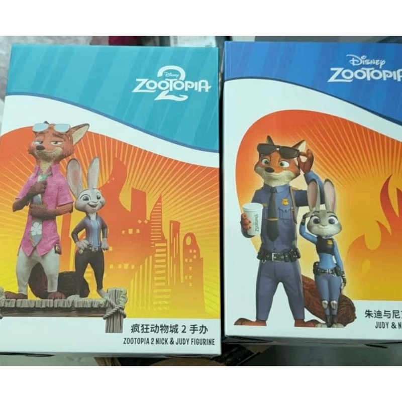 2-piece set enesco Disney Zootopia 2 Judy & Nick F...