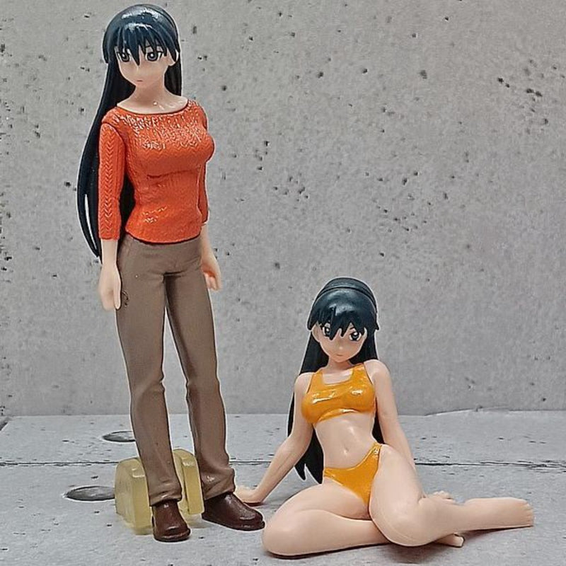 Sakaki (swimsuit and casual clothes versions) HGIF Azumanga Daioh