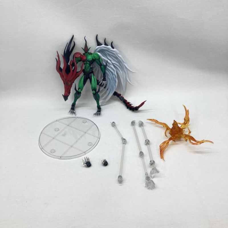 [Used] Bandai S.H.MonsterArts E?HERO Flame Wing...