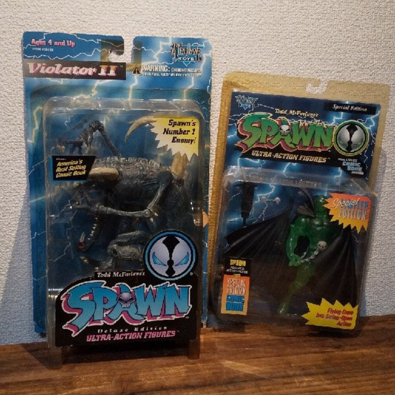 SPAWN Clear Spawn + Violator II (Unopened)