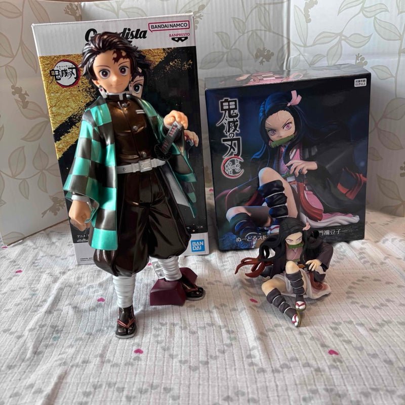 [Excellent Condition] [Set of 2] Demon Slayer: Kimetsu no Yaiba - Tanjiro Kamado & Nezuko Kamado...