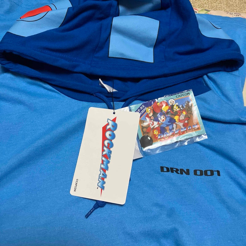 Rockman (Rockman) Hoodie, Blue, Capcom