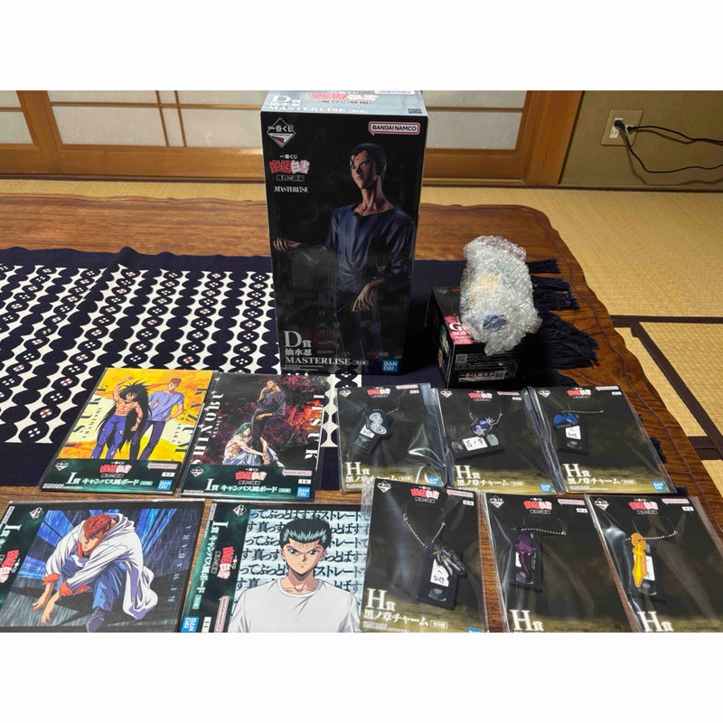 Ichiban Kuji Yu Yu Hakusho Demon World Gate Arc D Prize Sensui Shinobu MASTERLISE Figure...