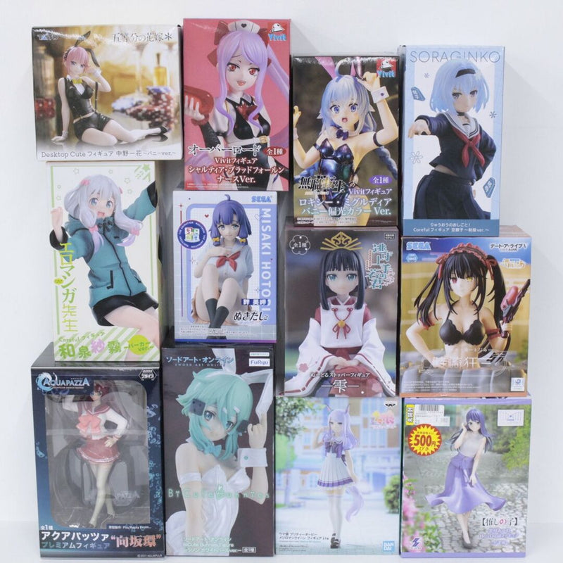 ¡¾¡ïKakogawa Logistics¡¿Used, Unopened, Pretty Girl Prize Figures - 12 Items...