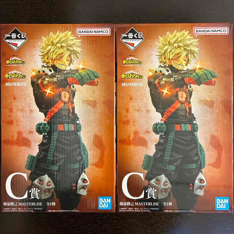 My Hero Academia Ichiban Kuji Bakugo Katsuki MASTERLISE Figure Set
