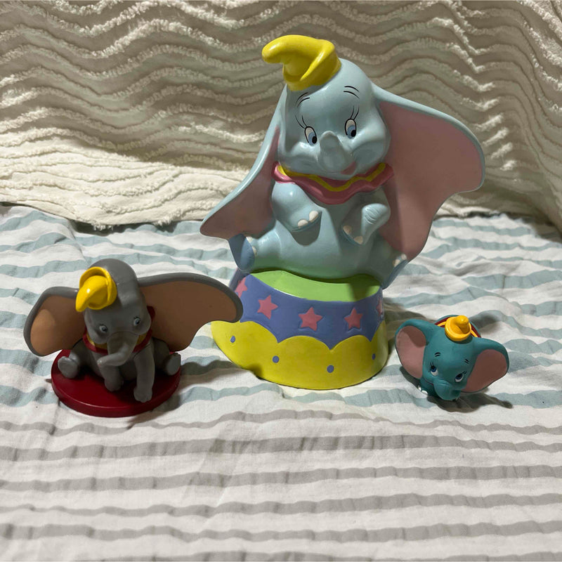 Disney Dumbo Piggy Bank Figure Set