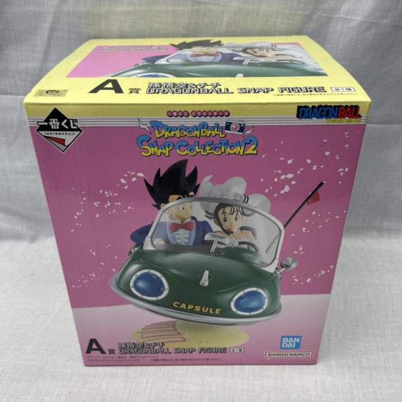 [Used] Opened) Prize A Son Goku & Chi-Chi DRAGONBALL SNAP FIGURE "...