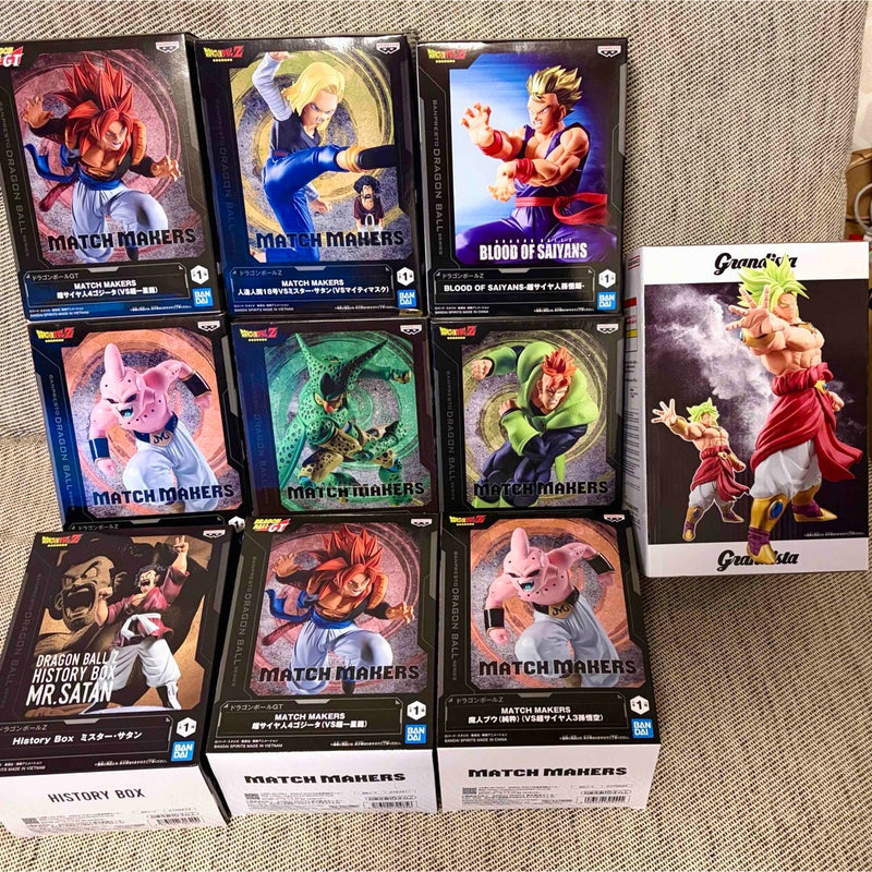 Dragon Ball Figures 10-Piece Set MATCH MAKERS and others...