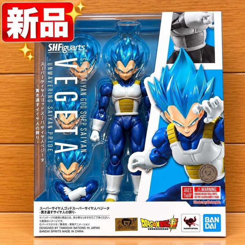 S.H.Figuarts Super Saiyan God Super Saiyan Vegeta (Brand New)