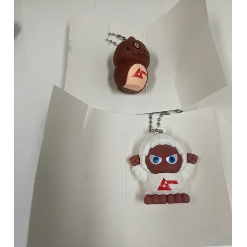 ?Set of 2 Monthly Mu UMA Mascot Keychains