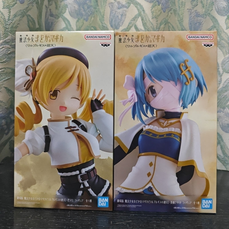Puella Magi Madoka Magica Tomoe Mami Miki Sayaka Figure Set...