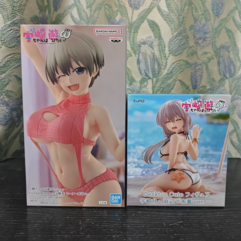 Uzaki-chan Wants to Hang Out! Uzaki Hana & Uzaki Tsuki Figure Set...