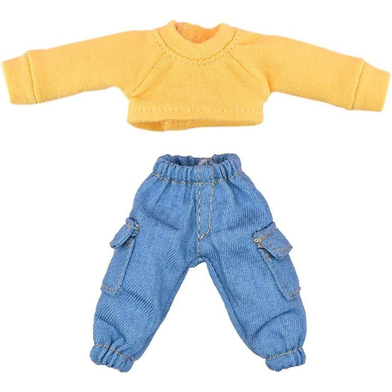 [Stock Clearance Sale] niannyyhouse Obitsu 11cm Doll Clothes Long Sleeve Beige...