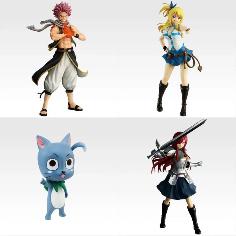 Ichiban Kuji FAIRY TAIL Figure 4-Piece Complete Set