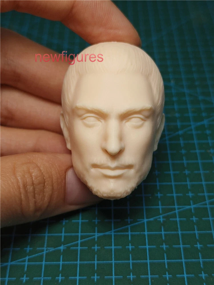 1:6 Military Commanders Head Sculpt Model For 12" Male Action Figure Body Toys Model