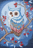 Cross, Half-Cross Stitch "Christmas Night". Embroidery Kit. Unprinted ??anvas Model