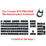 A full Set Keys for Corsair K70PRO/K100 Mechanical Keyboard Replacement Model