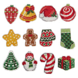 Herrschners? Jolly Christmas Ornaments Counted Cross-Stitch Kit Model