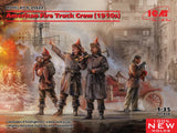 Scale model kit 1/35 ICM 35622 American Fire Truck Crew 1910s Plastic Model Kit Model