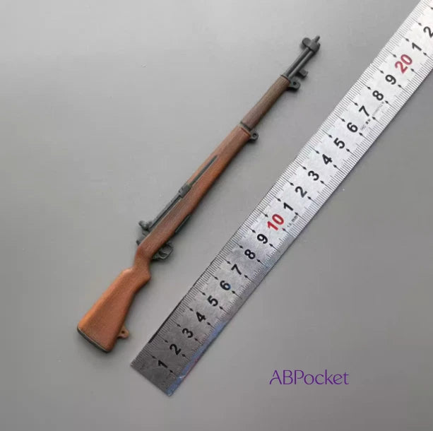 WWII U.S. Military M1 Rifle 1/6 Model 6" Action Figure Battlefield Weapon Model