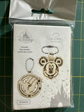 New Disney Parks UGears Mickey Mouse 2 Wooden Puzzle Keychains Mechanical Models Model