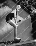 { Judy Garland in the backyard on the diving board 2350-08 - 2350-008 Model