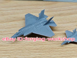 3D Printed 1/350/400/700 American f35C carrier-based fighter jet Unpainted /1PC Model