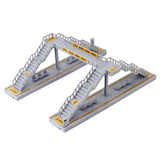 DIY Model Footbridge Realistic Sand Table Model HO Scale Model Building Kits Model