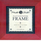 MILL HILL FRAME 6 x 6 in Fits Mill Hill Button & Bead Cross Stitch Kits RED Model