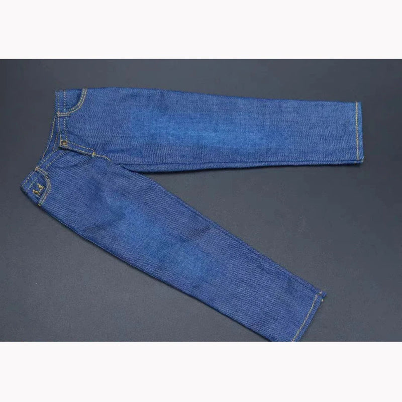 1/6 Scale Loose Jeans Model for 12" Male Muscle Figure Model