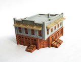 Outland Models Train Railroad City Grocery Store / Shop (Corner) N Scale 1:160 Model
