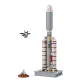 YOUFOY?Titan IIIE Centaur Rocket 1:110 scale Model 909 Pieces for Collection Model