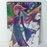 Yae Miko Holo Fashion WR Waifu Card Anime Girl Wall Art Oversized Board A5 Model