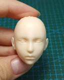 1/6 Scale Unpainted Game Gaia Head Carving Sculpt Model Toys Model